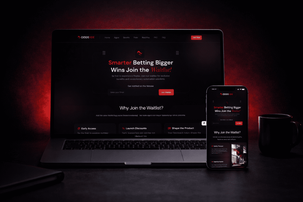 White label landing page design and development